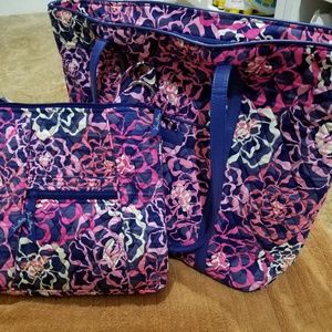 Vera Bradley tote and crossbody
